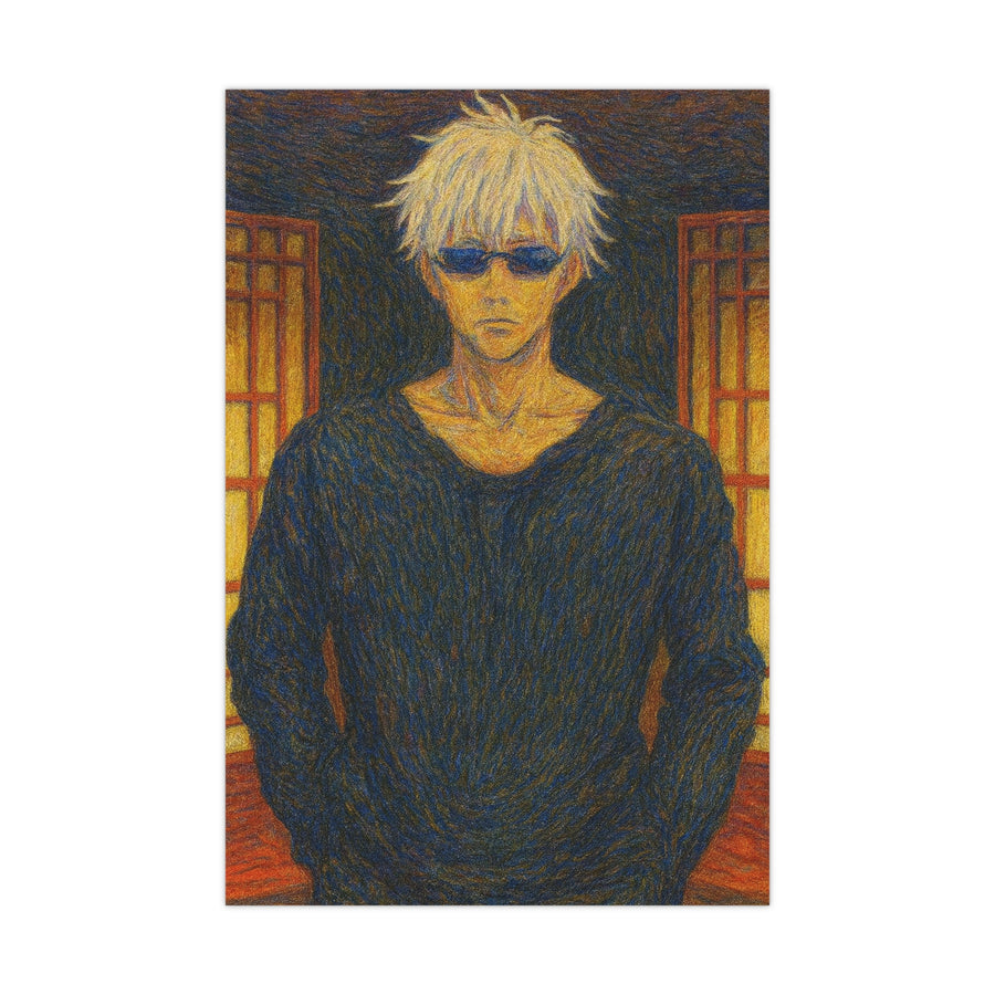 Satoru Gojo Poster – Jujutsu Kaisen Anime Wall Art Print | Otaku & Gaming Room Decor