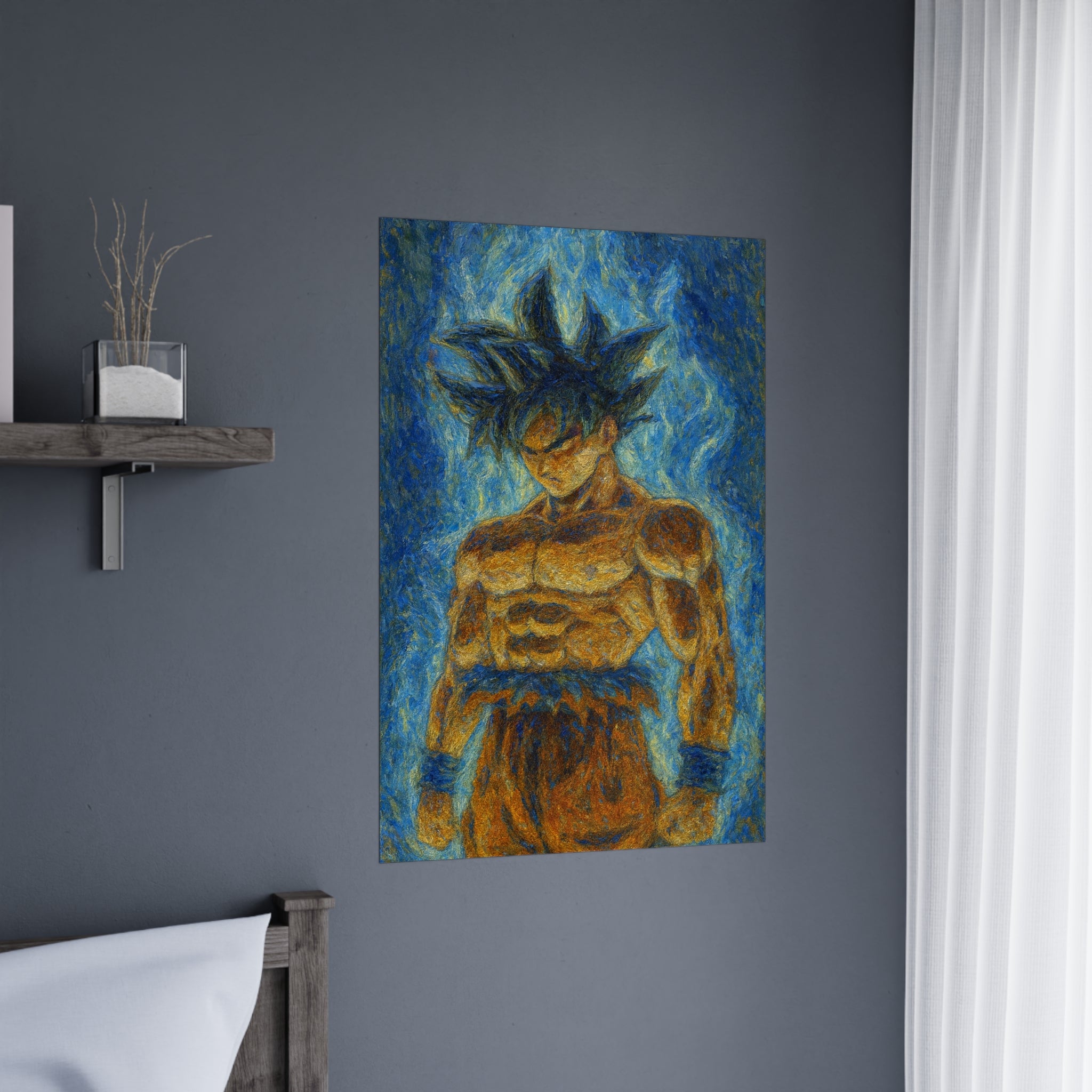Ultra Instinct Saiyan Poster – Limit Break Wall Art | Dynamic Anime Canvas Print