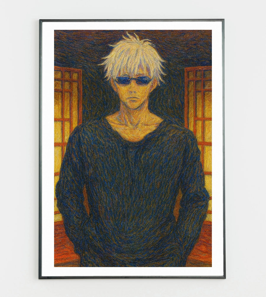 Satoru Gojo Poster – Jujutsu Kaisen Anime Wall Art Print | Otaku & Gaming Room Decor