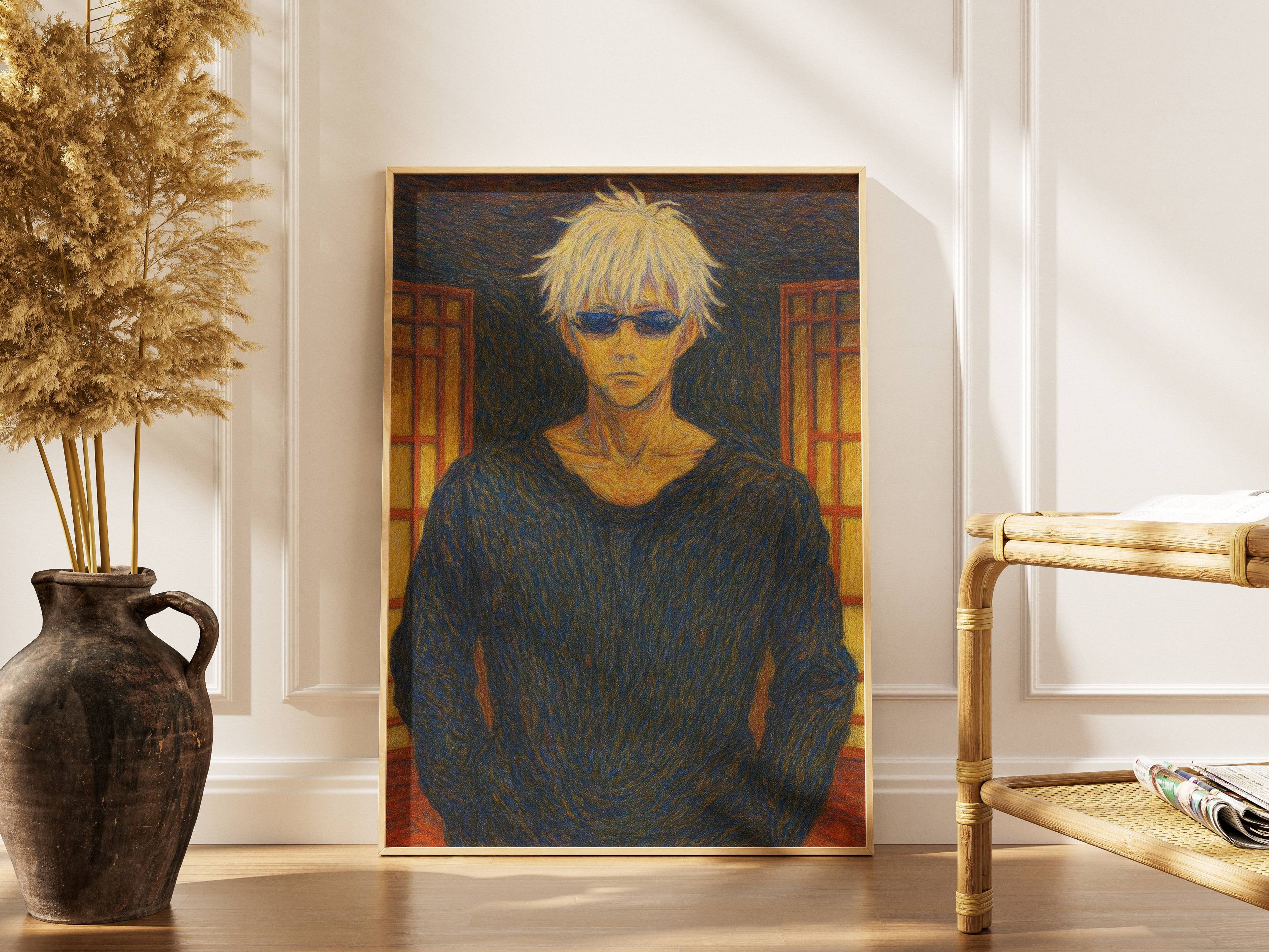 Satoru Gojo Poster – Jujutsu Kaisen Anime Wall Art Print | Otaku & Gaming Room Decor