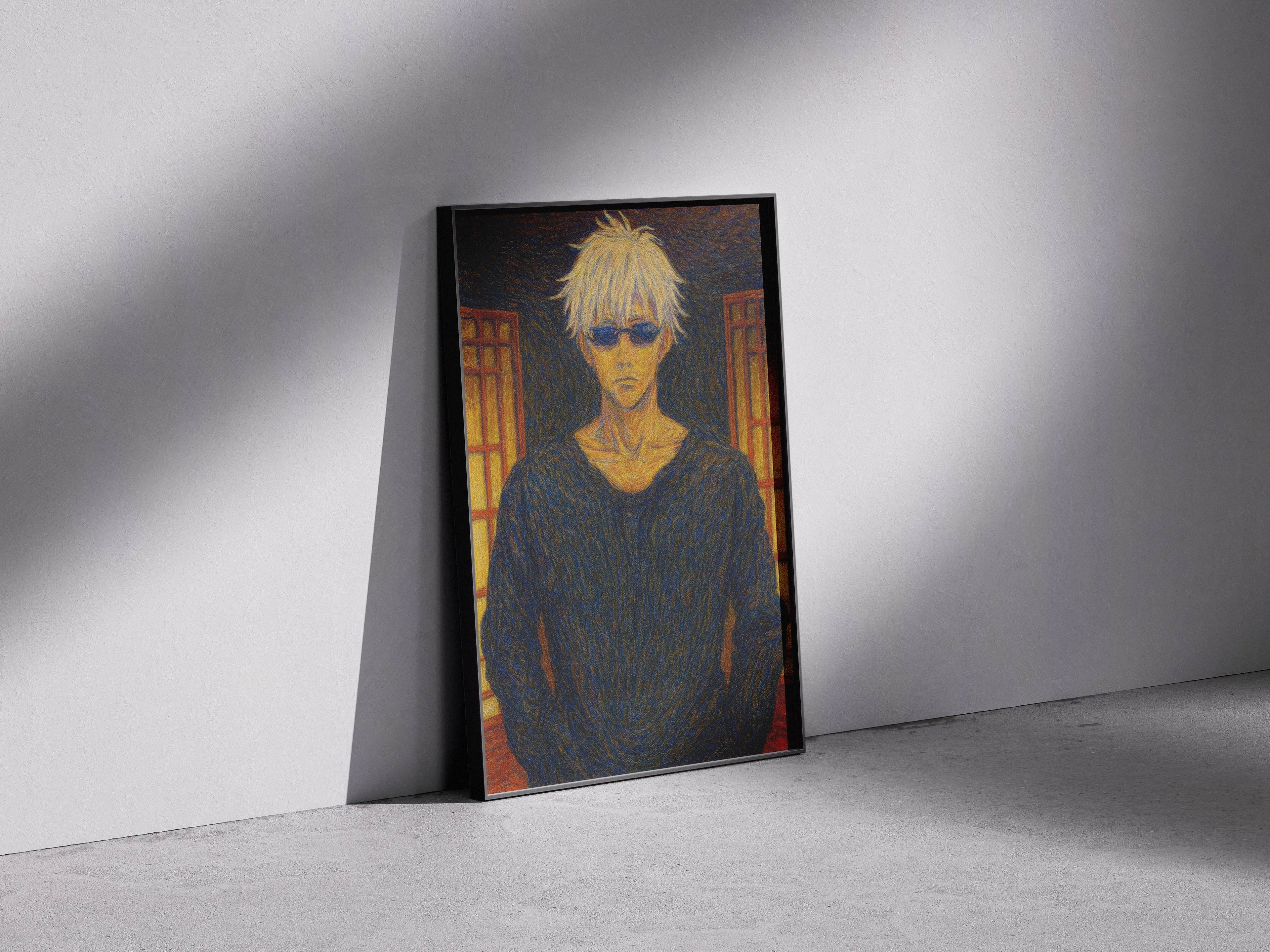 Satoru Gojo Poster – Jujutsu Kaisen Anime Wall Art Print | Otaku & Gaming Room Decor