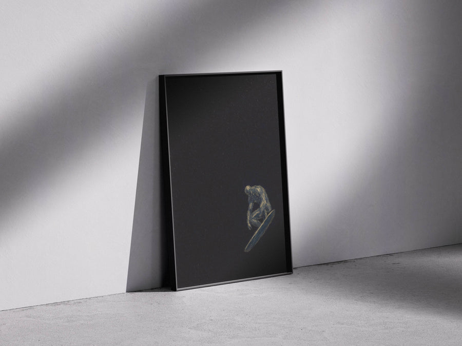 Silver Surfer Wall Art – Cosmic Superhero Poster | Marvel Inspired Space Decor