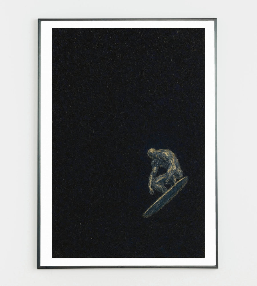 Silver Surfer Wall Art – Cosmic Superhero Poster | Marvel Inspired Space Decor